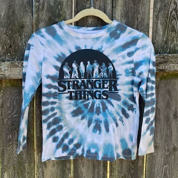 Old Navy Other - Old Navy Stranger Things Tie Dye Graphic Long Sleeve T-Shirt | Kids M